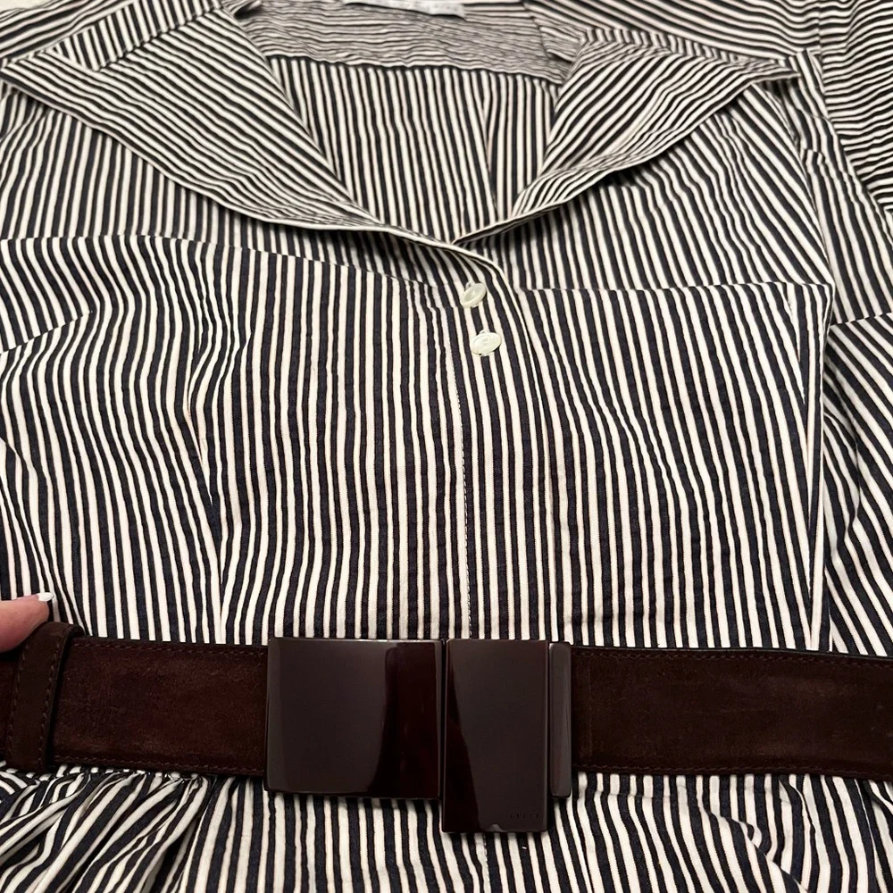 Gucci Suede Belt with Certificate of Authenticity Excellent condition